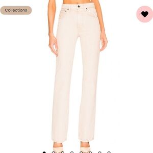 GRLFRND beige jeans